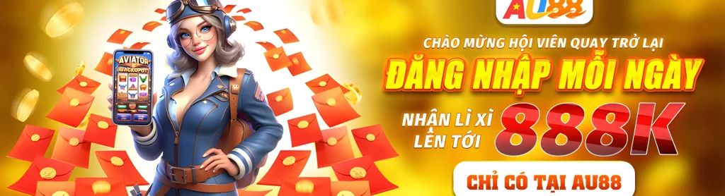 Au8812 tặng người chơi lên tới 888k